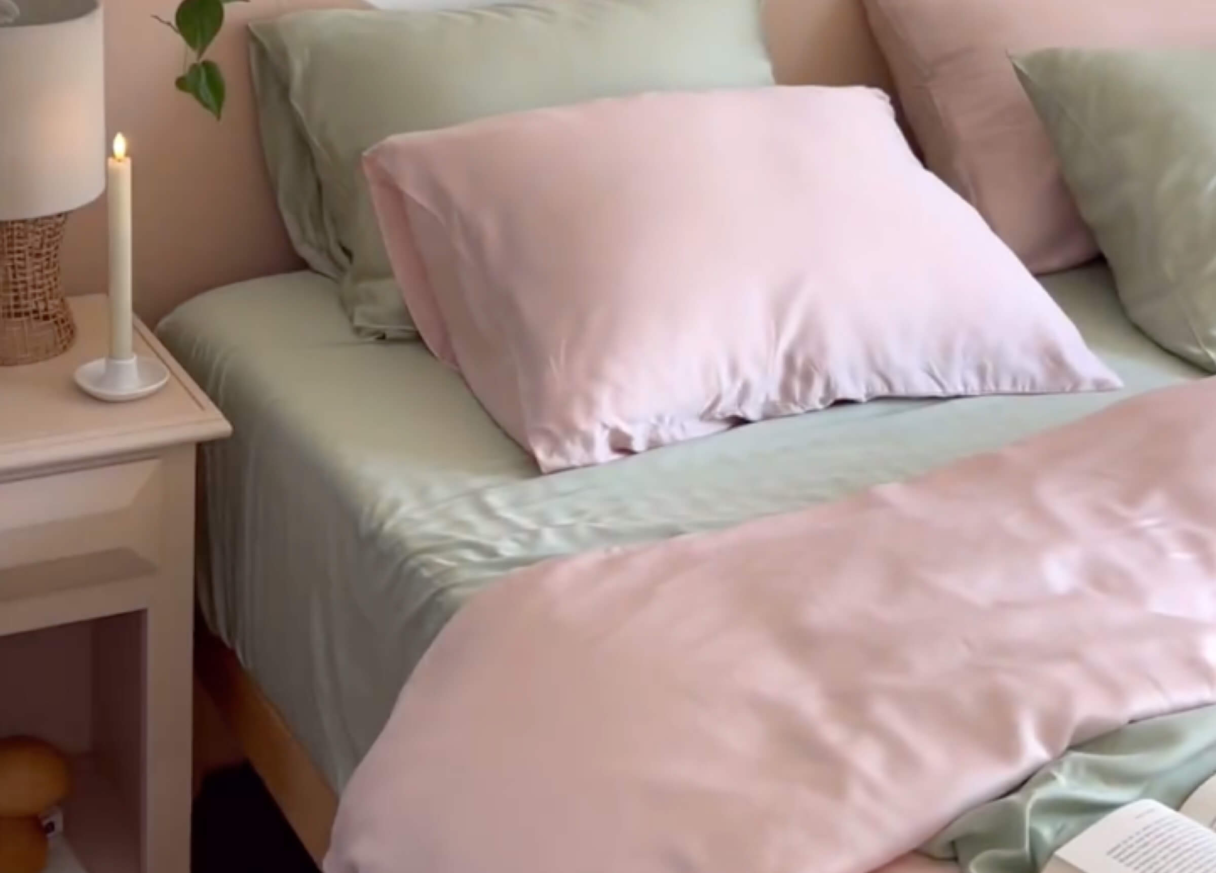 Washable Premium Silk Cooling Blanket Rainbow