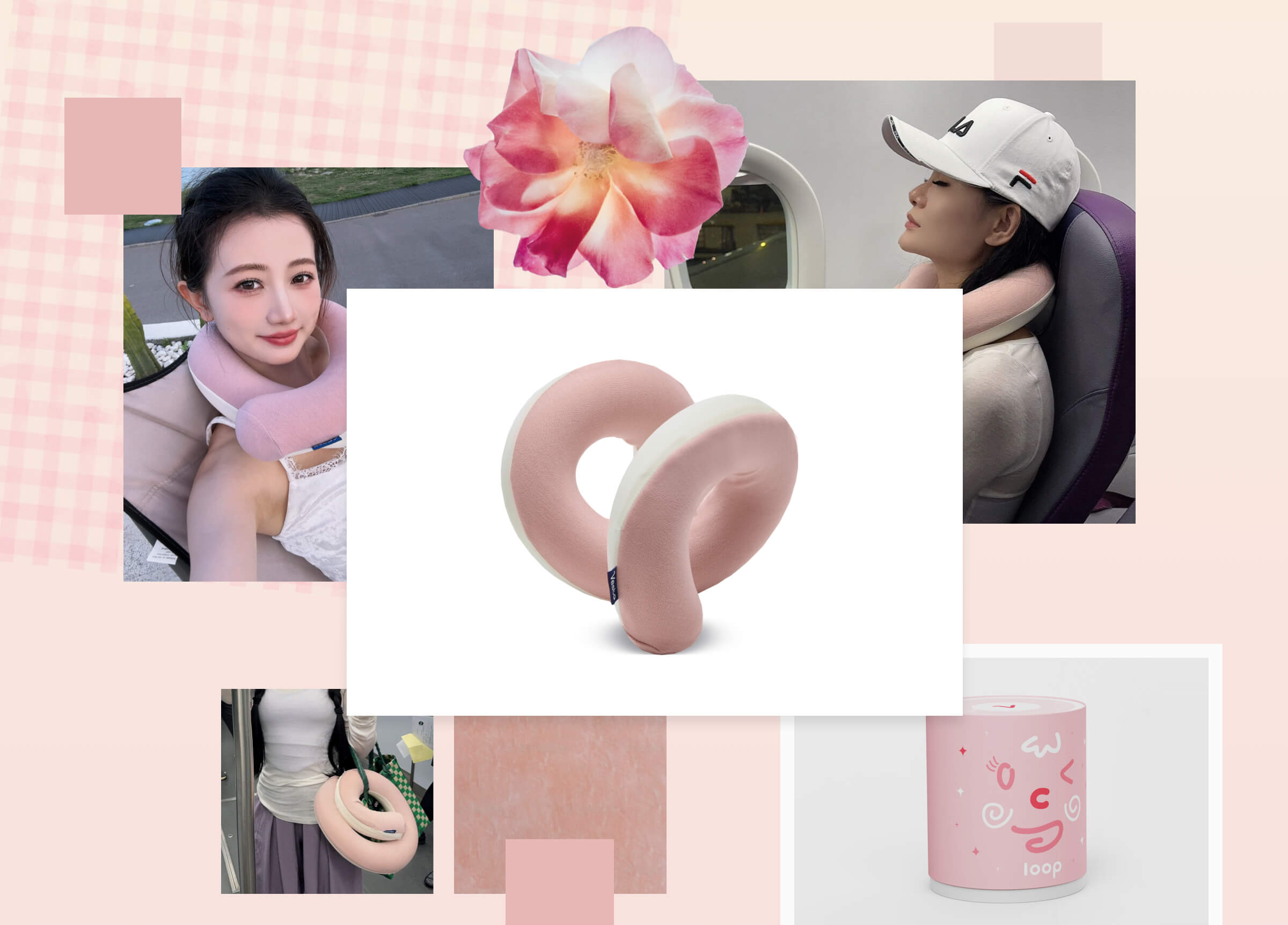 Loop™ Spiral Travel Pillow