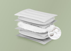 LimeZen™ Silk-filled Ultra Thin Pillow