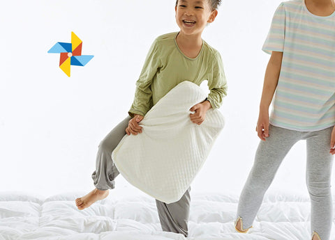 LimeZen™ Silk-filled Pillow For Children