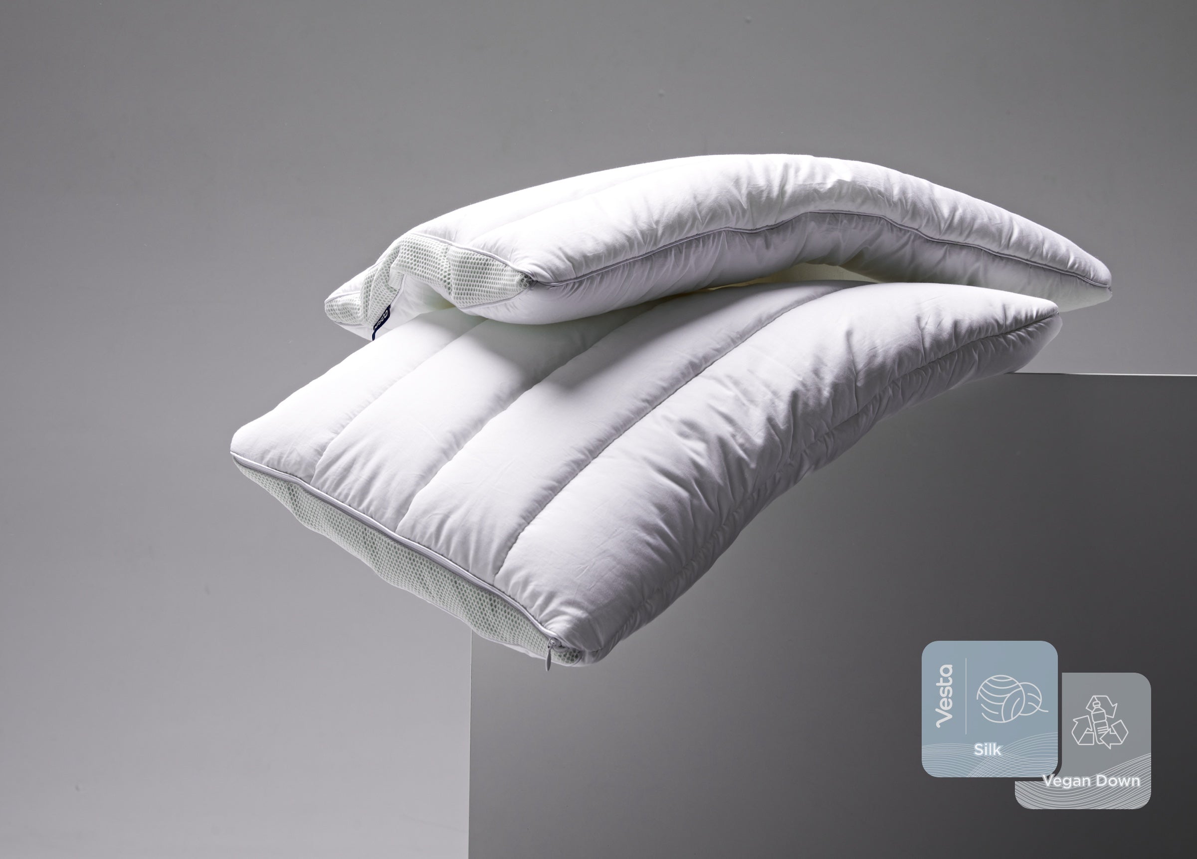 LimeZen™ Silk-filled Ultra Thin Pillow