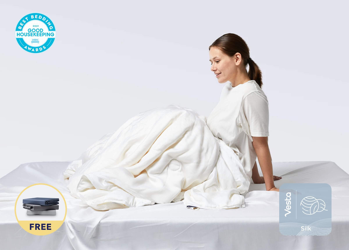 Premium Silk Duvet Max Sustainable Duvets, Sheets and Pillows By Vesta