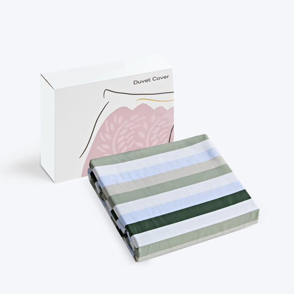 SuperPima™ Morandi Stripe Duvet Cover