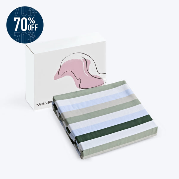 Morandi Tone Fitted Sheet - Final Sale