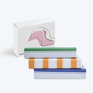 Pima Striped Sheet Set