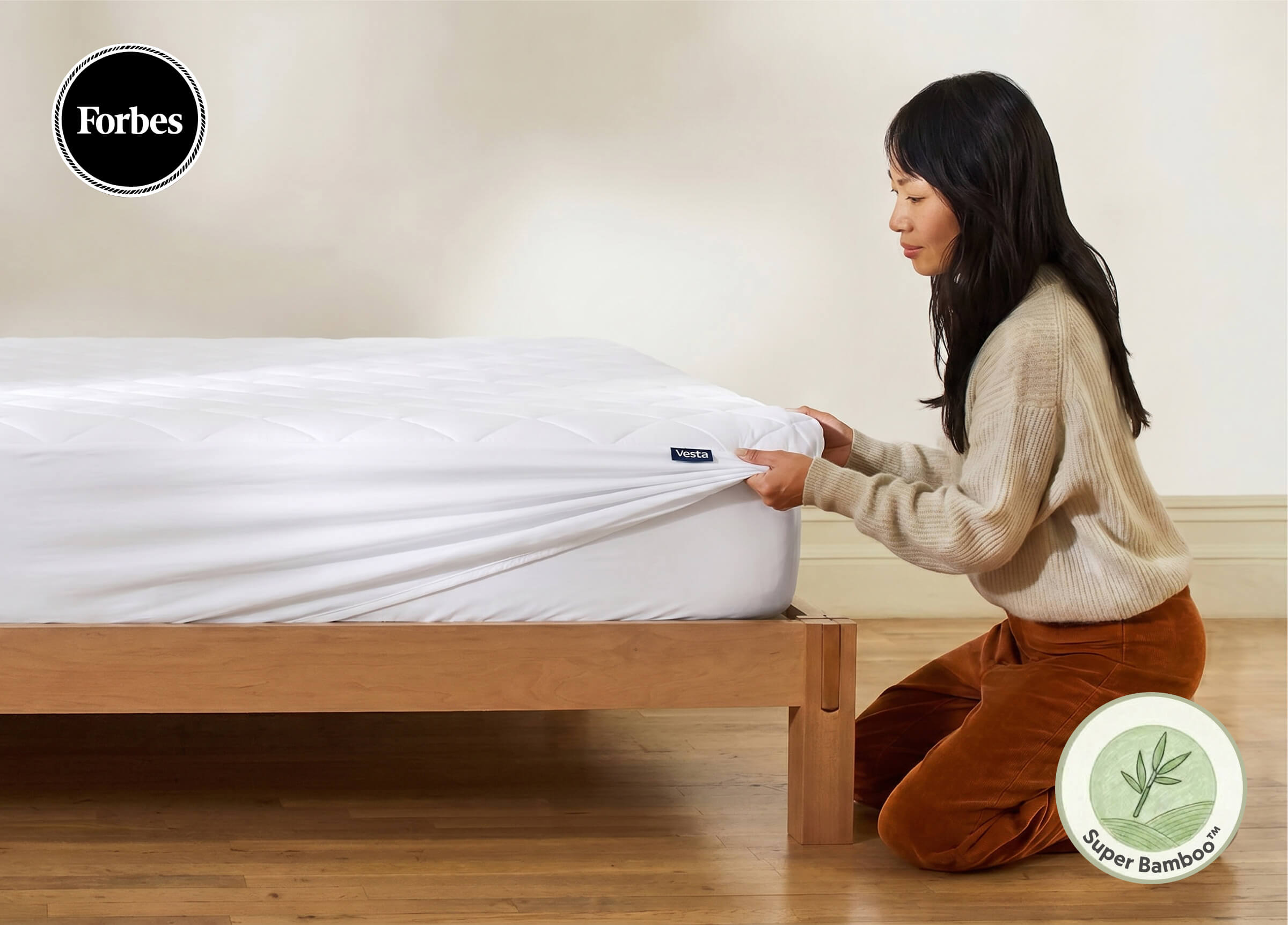 Plush Cooling Mattress Pad