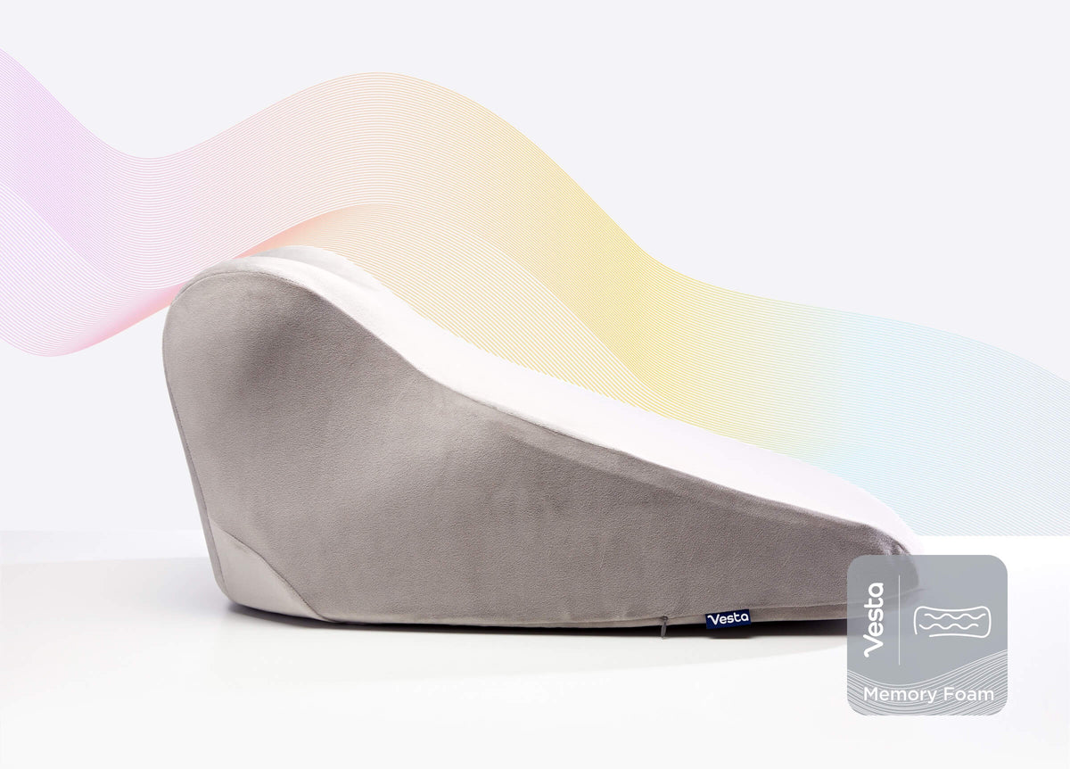 Face Down Wedge Pillow Sustainable Duvets, Sheets and Pillows By Vesta