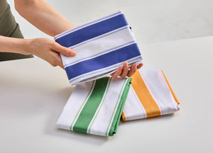 Sapphire Weave Cotton Pillowcase Set - Final Sale