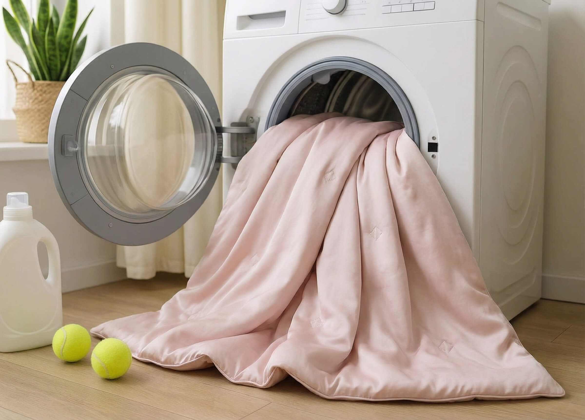 Heavenly Pink Silk Blanket - Queen Size