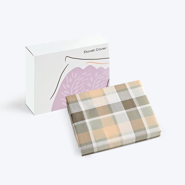 Egyptian Van Gogh Striped Duvet Cover