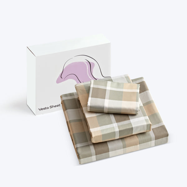 Egyptian Van Gogh Striped Sheet Set