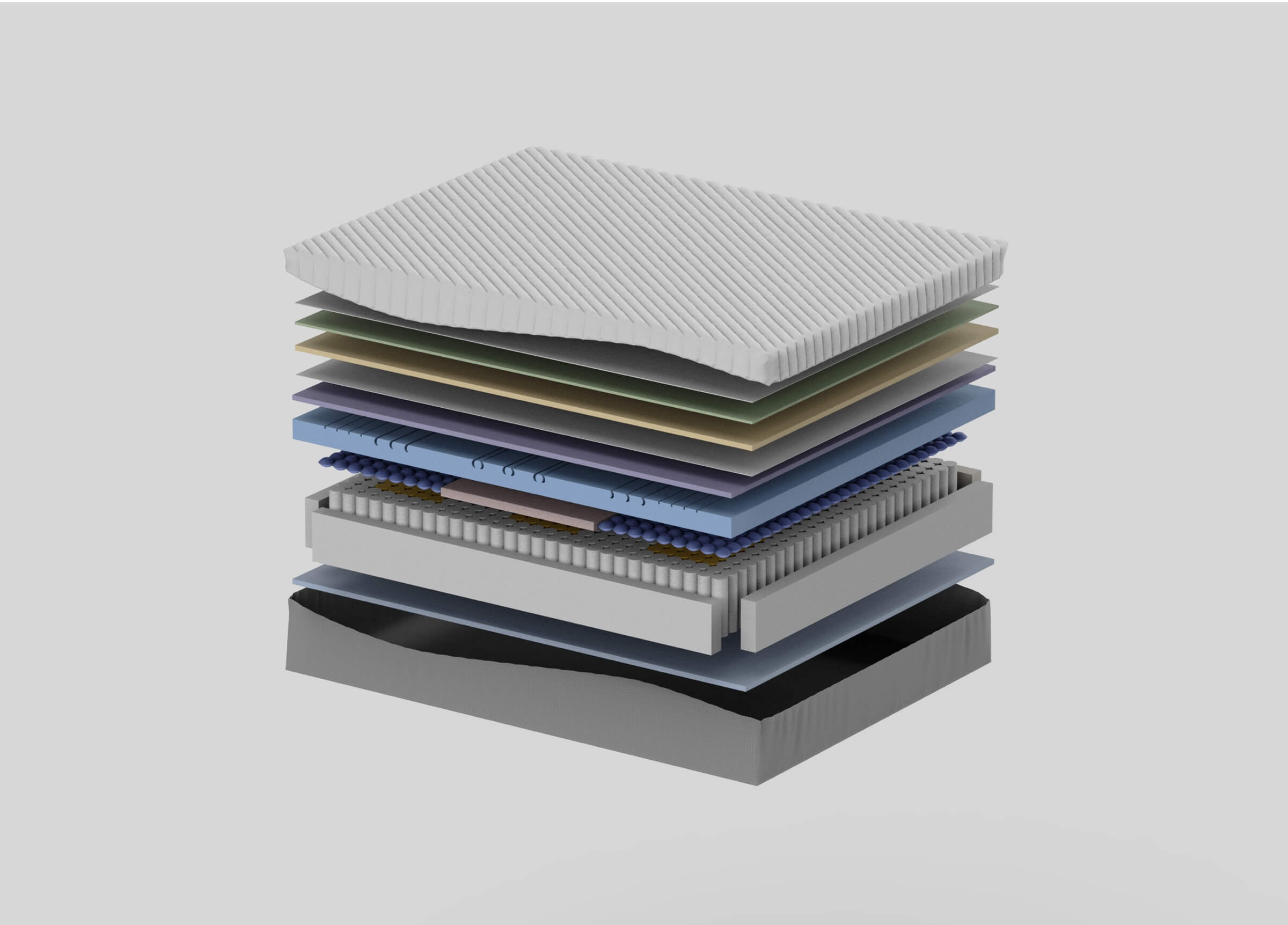 Zenith™ 9-layered Medium-Firm Hybrid Mattress Essential