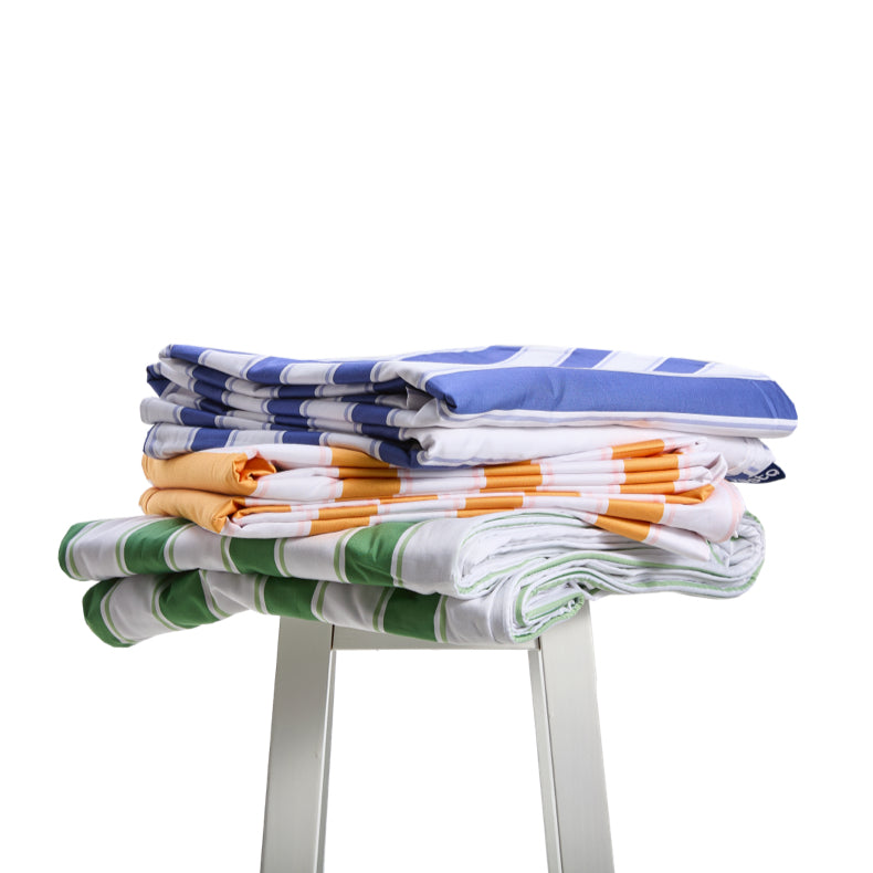 SuperPima™ Striped Duvet Cover