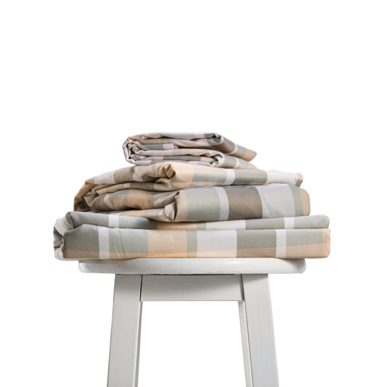 Egyptian Van Gogh Striped Duvet Cover