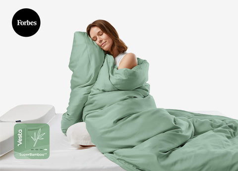 2x Aspen Green Duvet Cover - '24 Edition