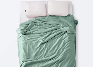 2x Aspen Green Duvet Cover - '24 Edition