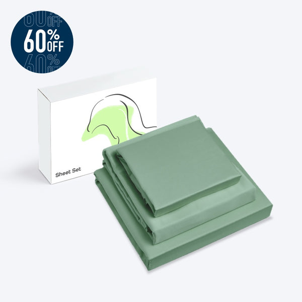 Aspen Green Sheet Set - Final Sale