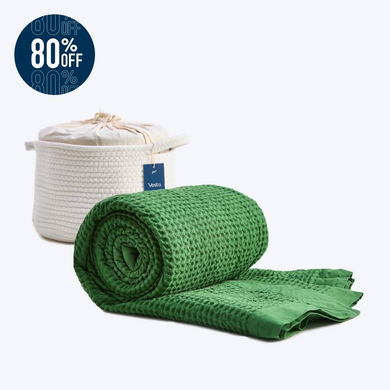 Waffle Weave Blanket - Final Sale