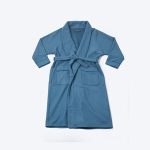 Luxe Ribbed Egyptian Cotton Bath Robe