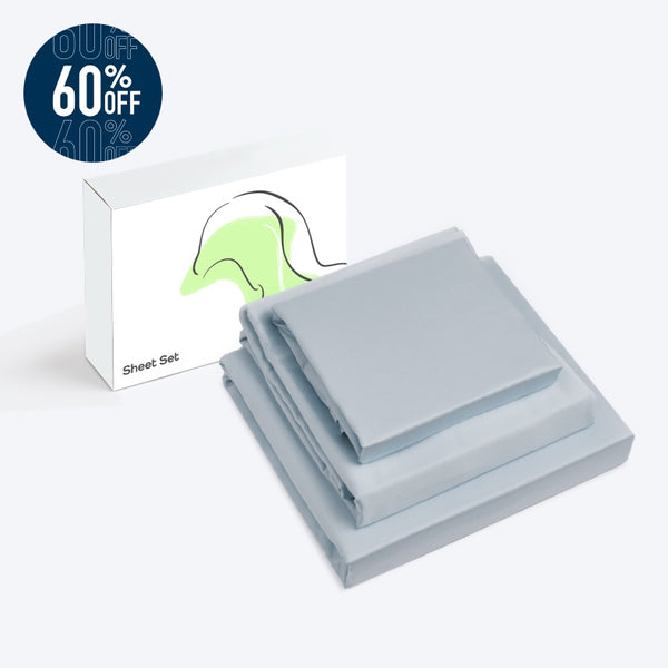 Azure Blue Sheet Set - Final Sale