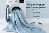 Washable Premium Silk Cooling Blanket