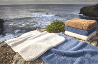 Plush Cotton Bath Rug with Non-Slip Latex Bottom
