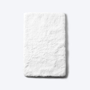 Plush Cotton Bath Rug with Non-Slip Latex Bottom