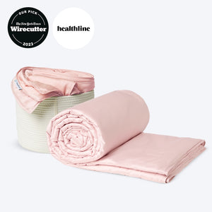 Silk Cooling Blanket Rainbow