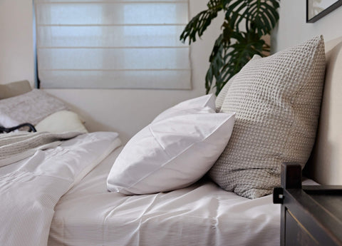 Vegan Down Square Pillow Set