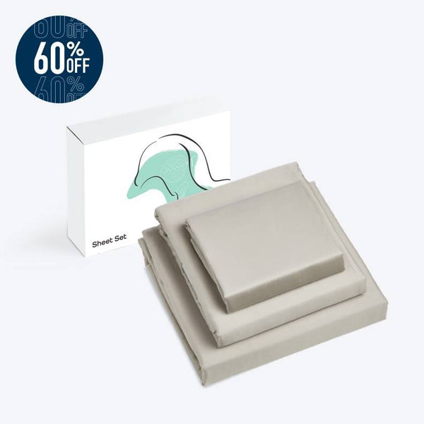 Elephant Grey Sheet Set - Queen Size