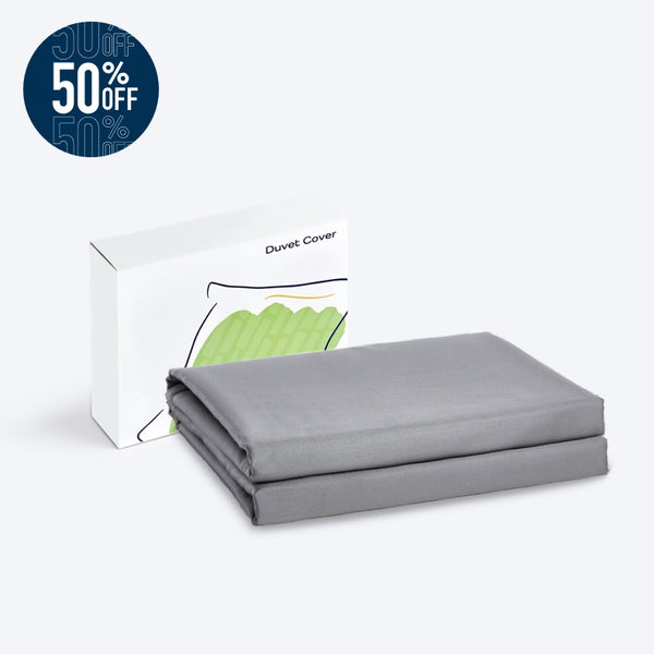 Glacier Grey Duvet Cover - Queen Size Only