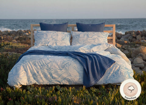 Hand-Drawn Duvet Cover
