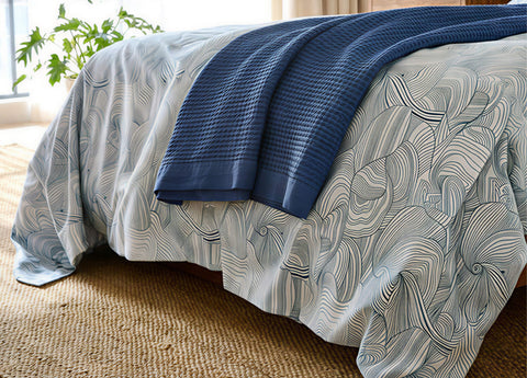 Hand-Drawn Duvet Cover