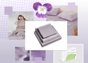 Misty Lilac Sheet Set - King Size Only