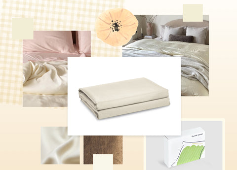 Pale Yellow Duvet Cover - King Size Only