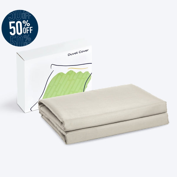 Pale Yellow Duvet Cover - Final Sale