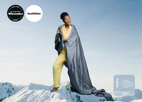 Washable Premium Silk Cooling Blanket