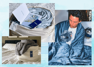 Skyline Blue Silk Cooling Blanket - King Size - ‘23 Edition