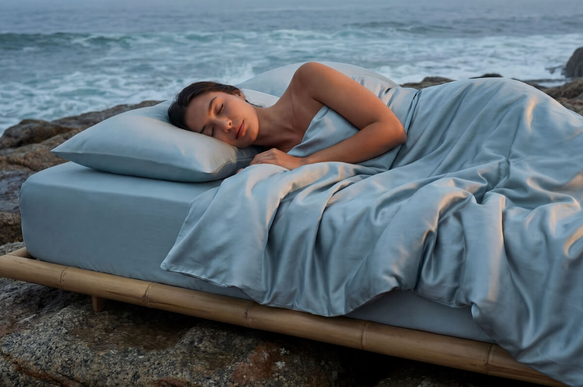 Velvet moonbeams, softly weaving silken dreams.