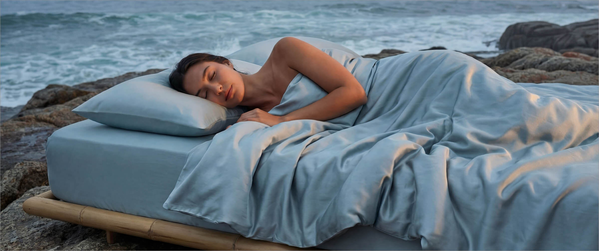 Velvet moonbeams, softly weaving silken dreams.