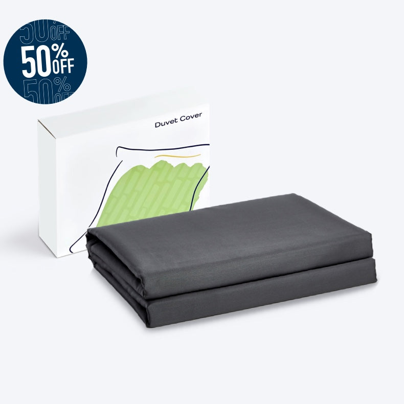 Stardust Grey Duvet Cover - Final Sale