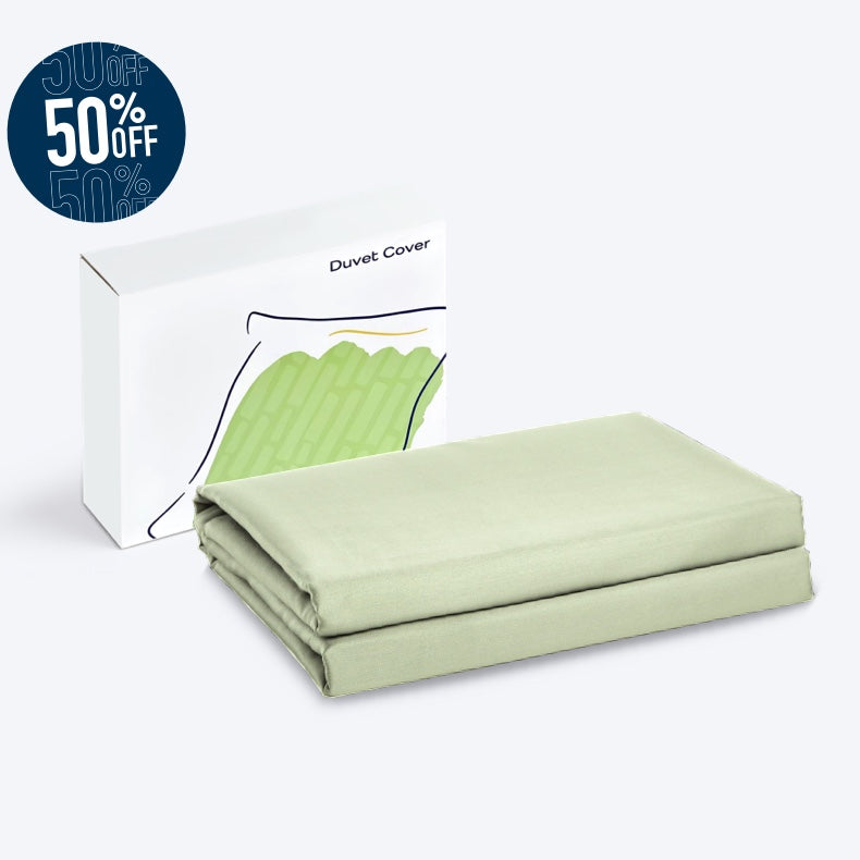Tender Green Duvet Cover - Final Sale
