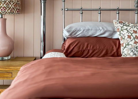 Terra Cotta Duvet Cover - Final Sale