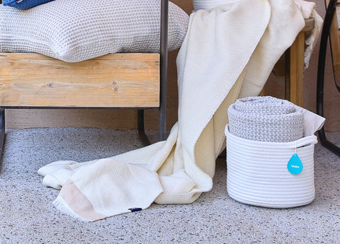 Wool-Look Throw Blanket