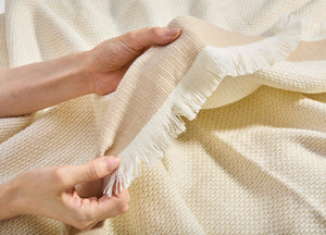 Wool-Look Throw Blanket