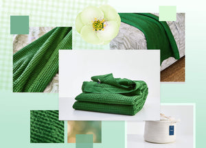 Egyptian Cotton Waffle Weave Blanket