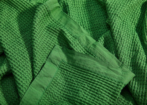 Egyptian Cotton Waffle Weave Blanket