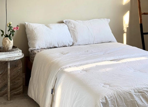 Alaskan Snow  Duvet Cover - Final Sale