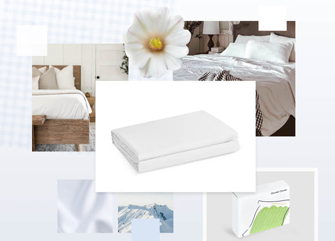 Alaskan Snow  Duvet Cover - Final Sale