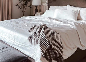 Alaskan Snow  Duvet Cover - Final Sale